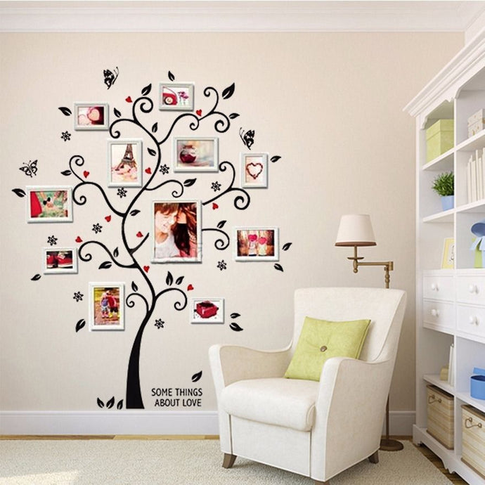 3D DIY Removable Photo Tree Pvc Wall Stickers