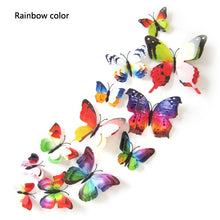 Load image into Gallery viewer, 3D Double layer Butterfly Wall Sticker