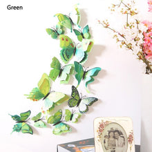 Load image into Gallery viewer, 3D Double layer Butterfly Wall Sticker