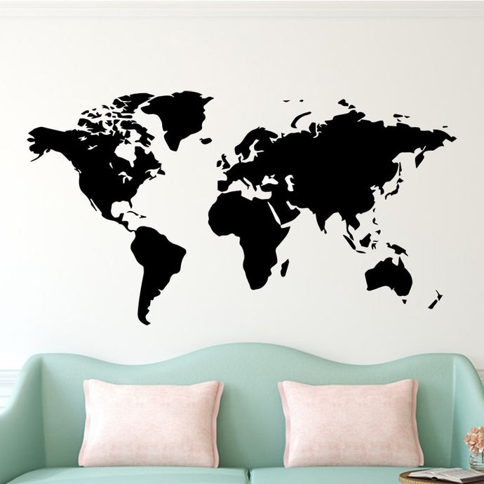 Wall Sticker World Map